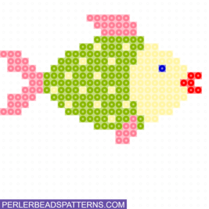 fish perler beads pattern