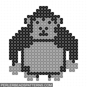 gorilla perler beads pattern